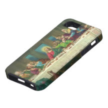 Vintage Last Supper with Jesus Christ and Apostles iPhone 5 Cover