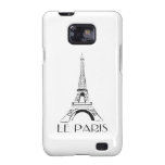 vintage le paris eiffel tower galaxy s2 covers