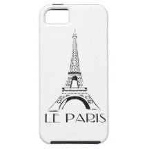 vintage le paris eiffel tower iPhone 5 case