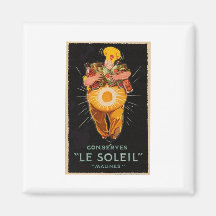 Vintage Le Soleil Magnet