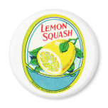 Vintage Lemon Squash Label magnets