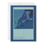 Vintage Leo; Signs of the Zodiac invitations