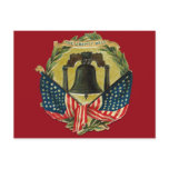 Vintage Liberty Bell Greeting Cards Postcard