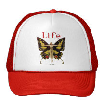 Vintage Life Flapper Butterfly 1922 Mesh Hat