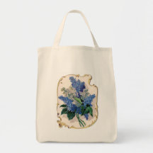 Vintage Lilacs Tote Bag