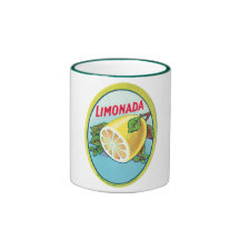 Vintage Limonada Label Mug