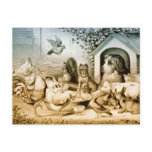 Vintage Lithograph of animals. postcards
