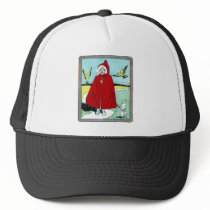 Vintage Little Red Riding Hood Trucker Hats