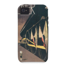 Vintage LNER Railway Vibe iPhone 4 Cases