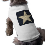 Vintage Lone Star Texas Flag Dog Clothes