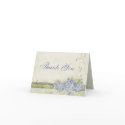 Vintage Look BlueHydrangea, Thank You Note Cards