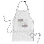Vintage Look Lilac Hydrangea -  Business Aprons