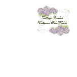 Vintage Look Lilac Hydrangea -  Business Shirts