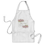 Vintage Look Pink Hydrangea -  Business Aprons