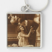 Vintage Love and Romance, Romantic Music Key Chains