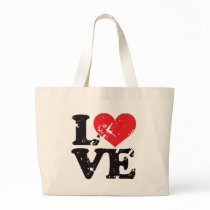 Vintage Love! Tote Bags