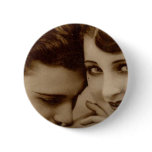 vintage love buttons