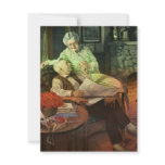 Vintage Love is Forever; Grandparents in Love invitations