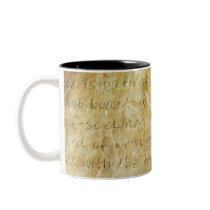Vintage Love is Patient Mugs
