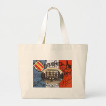 Vintage Madrid Canvas Bag