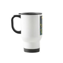 Vintage Man Hanging From the Moon Mug