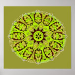 Vintage Mandala Poster