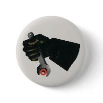 Vintage Manufacturing; and with Wrench Pinback Button