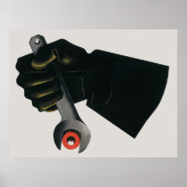 Vintage Manufacturing; and with Wrench Poster