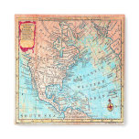 Vintage Map Magnet