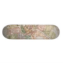 Vintage Map of Berlin (1811) Skate Deck
