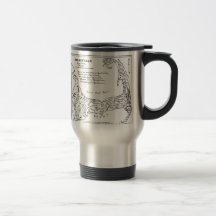 Vintage Map of Cape Cod (1890) Mugs