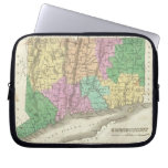 Vintage Map of Connecticut (1827) Laptop Sleeve