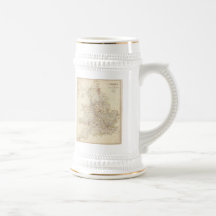 Vintage Map of England (1837) Coffee Mugs