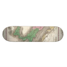 Vintage Map of Italy (1827) Skateboard Deck
