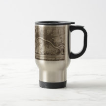 Vintage Map of London (1693) Coffee Mug