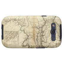 Vintage Map of Maryland (1796) Samsung Galaxy SIII Cases