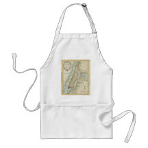 Vintage Map of New York City (1869) Apron