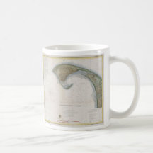 Vintage Map of Provincetown Mug