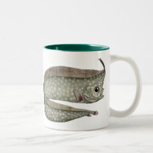 Vintage Marine Aquatic Life, Crested Oarfish, Fish Coffee Mug
