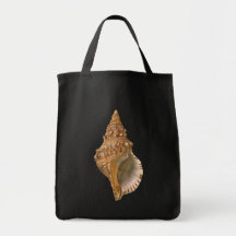 Vintage Marine Life Ocean Animal, Triton Seashell Tote Bag