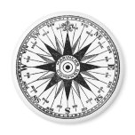 Vintage Mariner's Compass magnet
