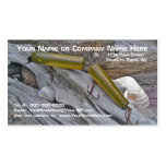 Vintage Masterlure Jointed Eel Saltwater Plug Business Card Template