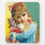 Vintage Medicinal Trading Card mousepads