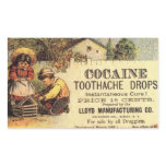 VINTAGE MEDICINE AD RECTANGULAR STICKER