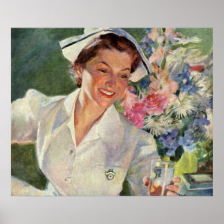Vintage Nurse Posters | Zazzle.co.uk