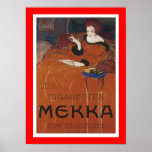 Vintage Mekka Cigarette Advertisement posters