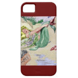 Vintage Mermaid iPhone 5 Barely There Case