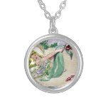 Vintage Mermaid Merchandise Personalised Necklace