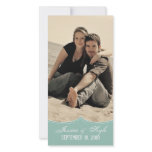 Vintage Monogram Photo Card Template