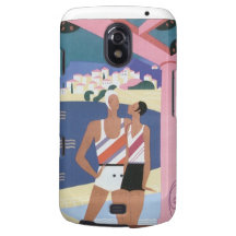 Vintage Monte Carlo Beach Galaxy Nexus Cases